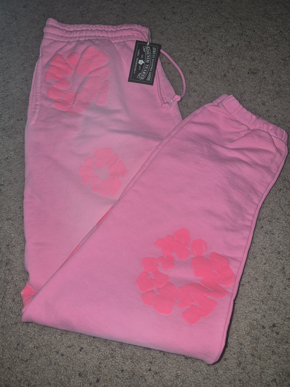 Denim Tears Mono Cotton Wreath Sweatpants
